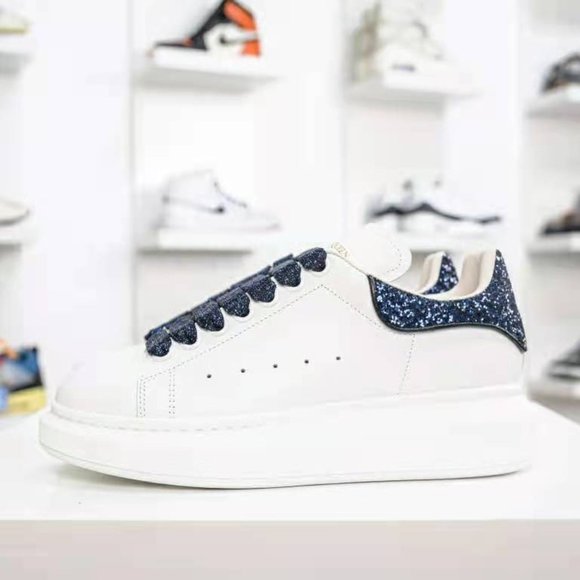 Alexander McQueen , men's styles small blue shoes - Picture 1 of 9